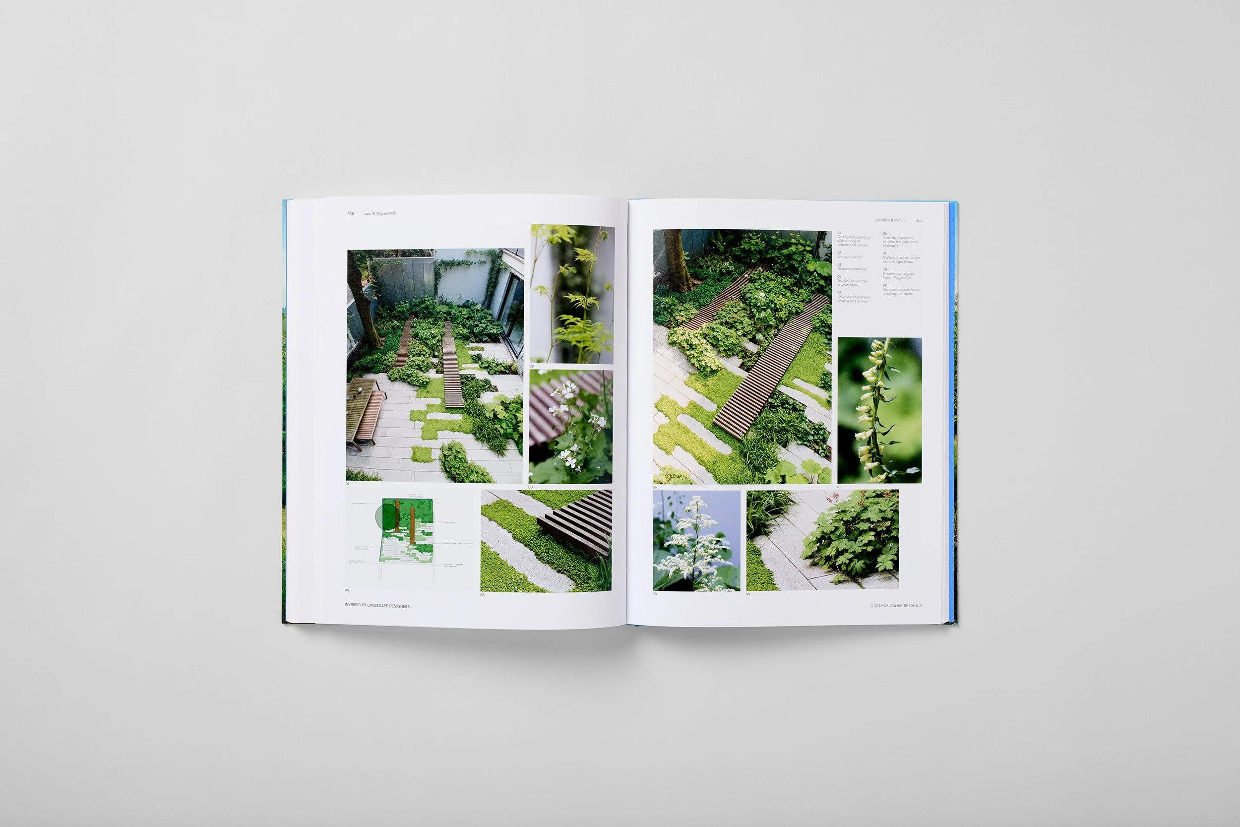 Interior spread from Gardens Under Big Skies, photograph 2 of 4