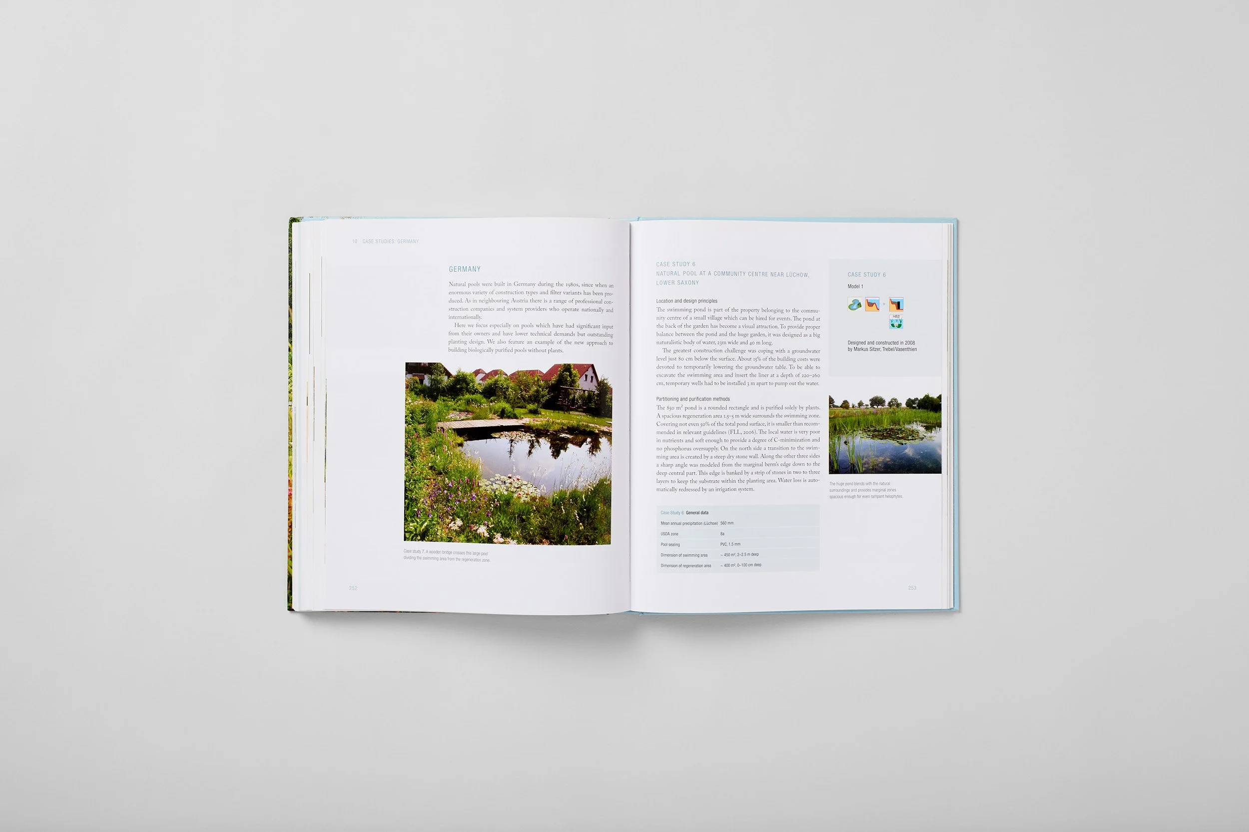 Interior spread from How to Build a Natural Swimming Pool, photograph 6 of 6