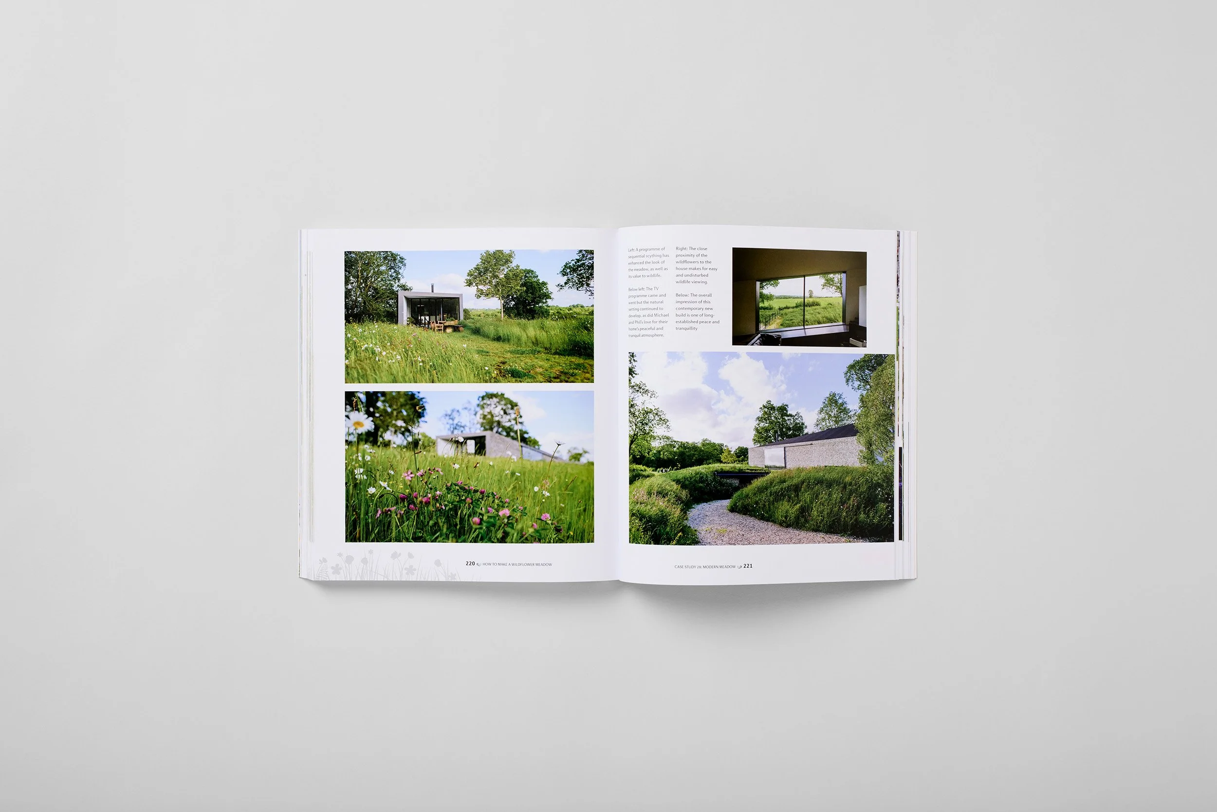 Interior spread from How to Make a Wildflower Meadow, photograph 6 of 6