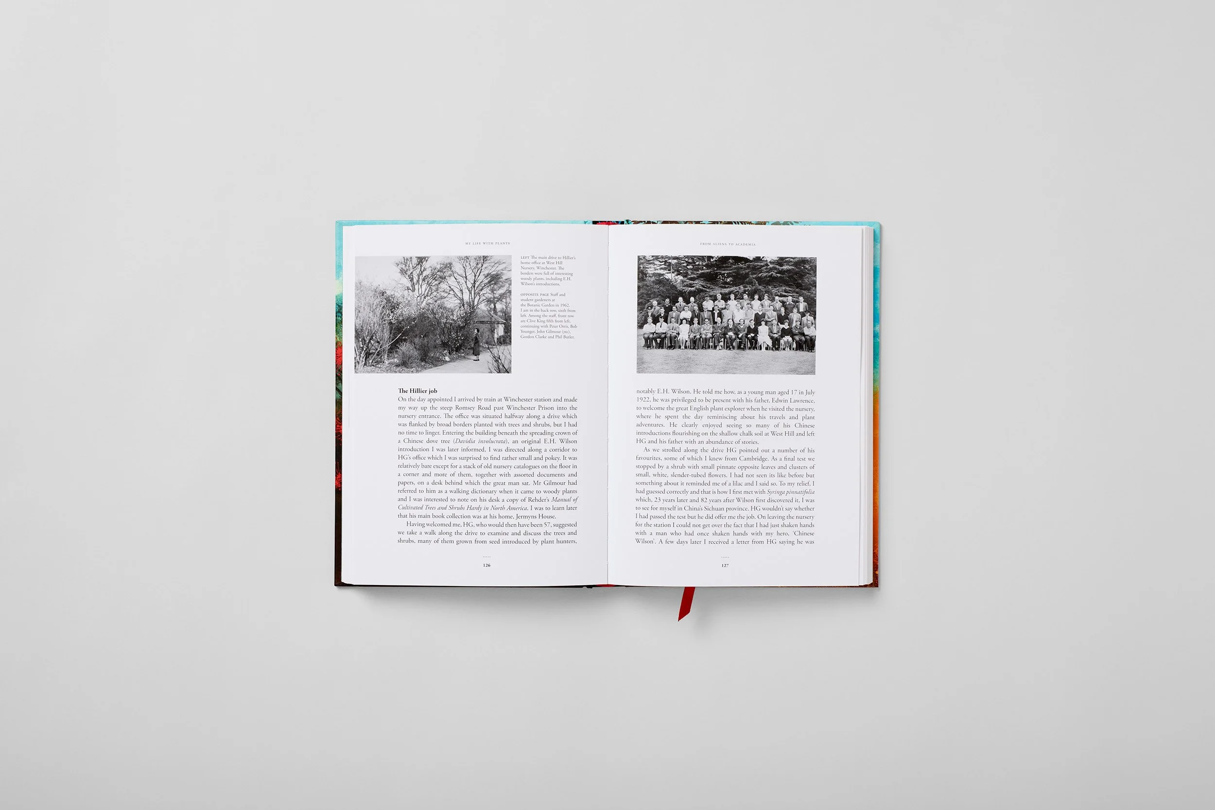 Interior spread from Roy Lancaster: My Life with Plants, photograph 2 of 6