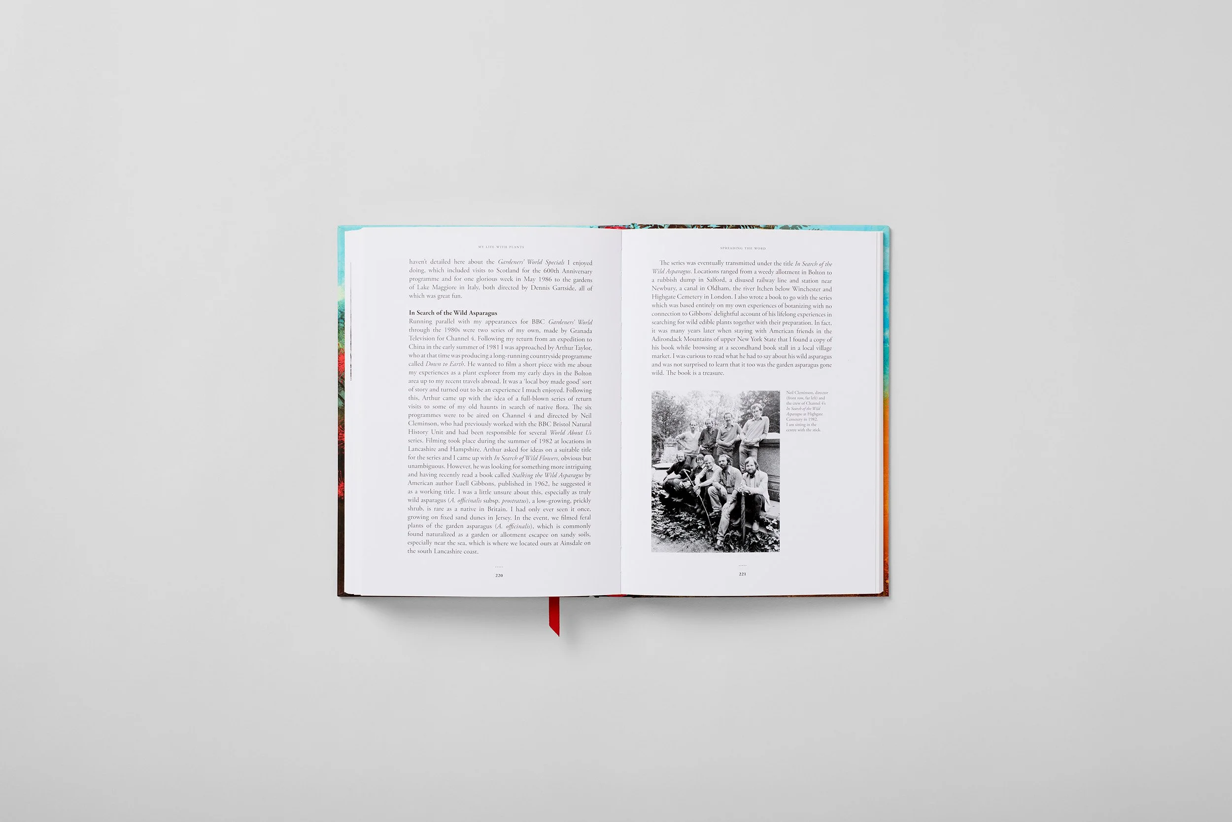 Interior spread from Roy Lancaster: My Life with Plants, photograph 3 of 6