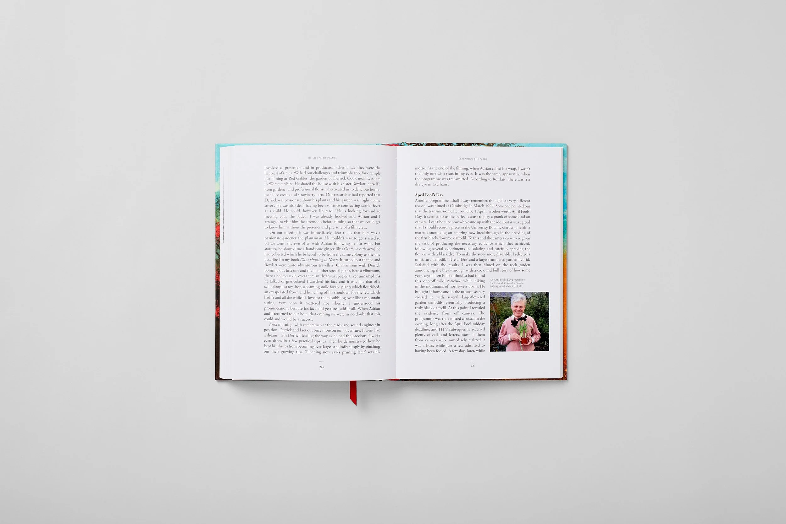 Interior spread from Roy Lancaster: My Life with Plants, photograph 4 of 6
